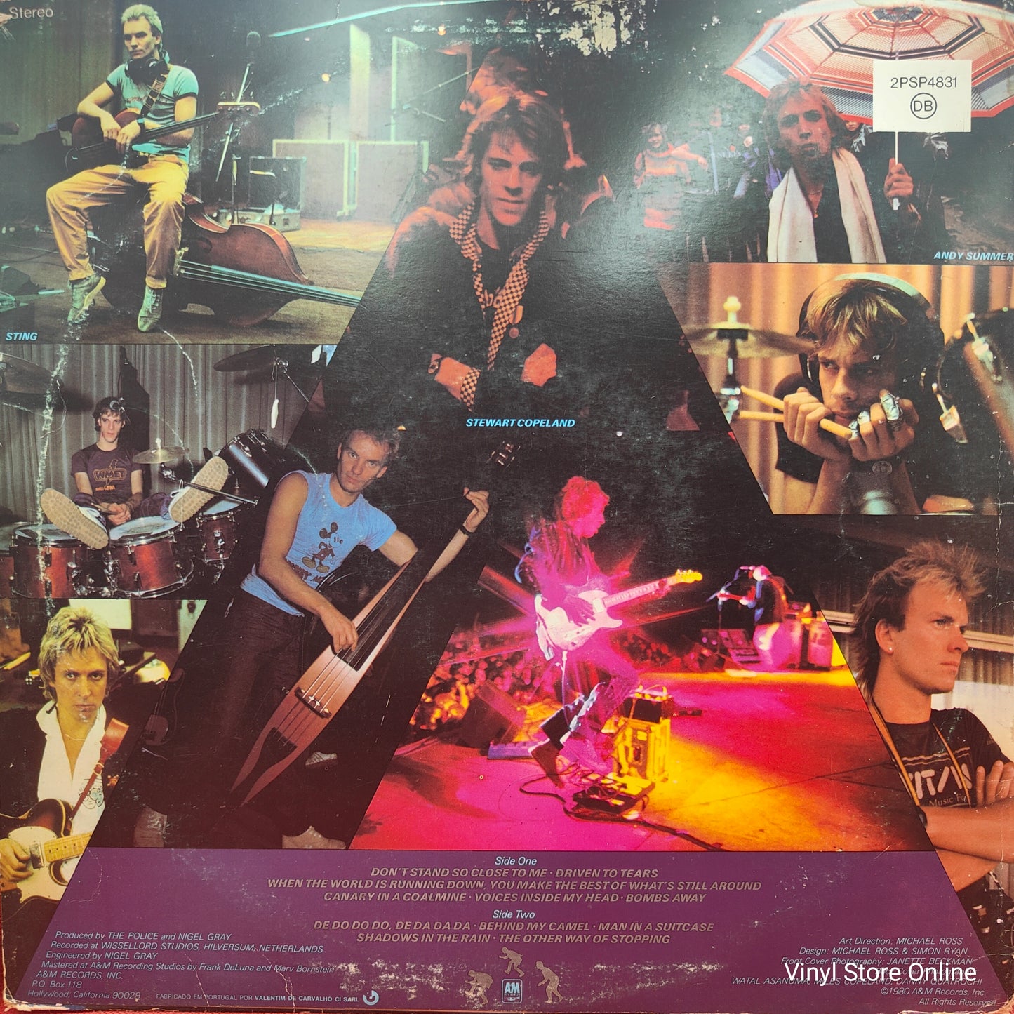 The Police ‎– Zenyatta Mondatta