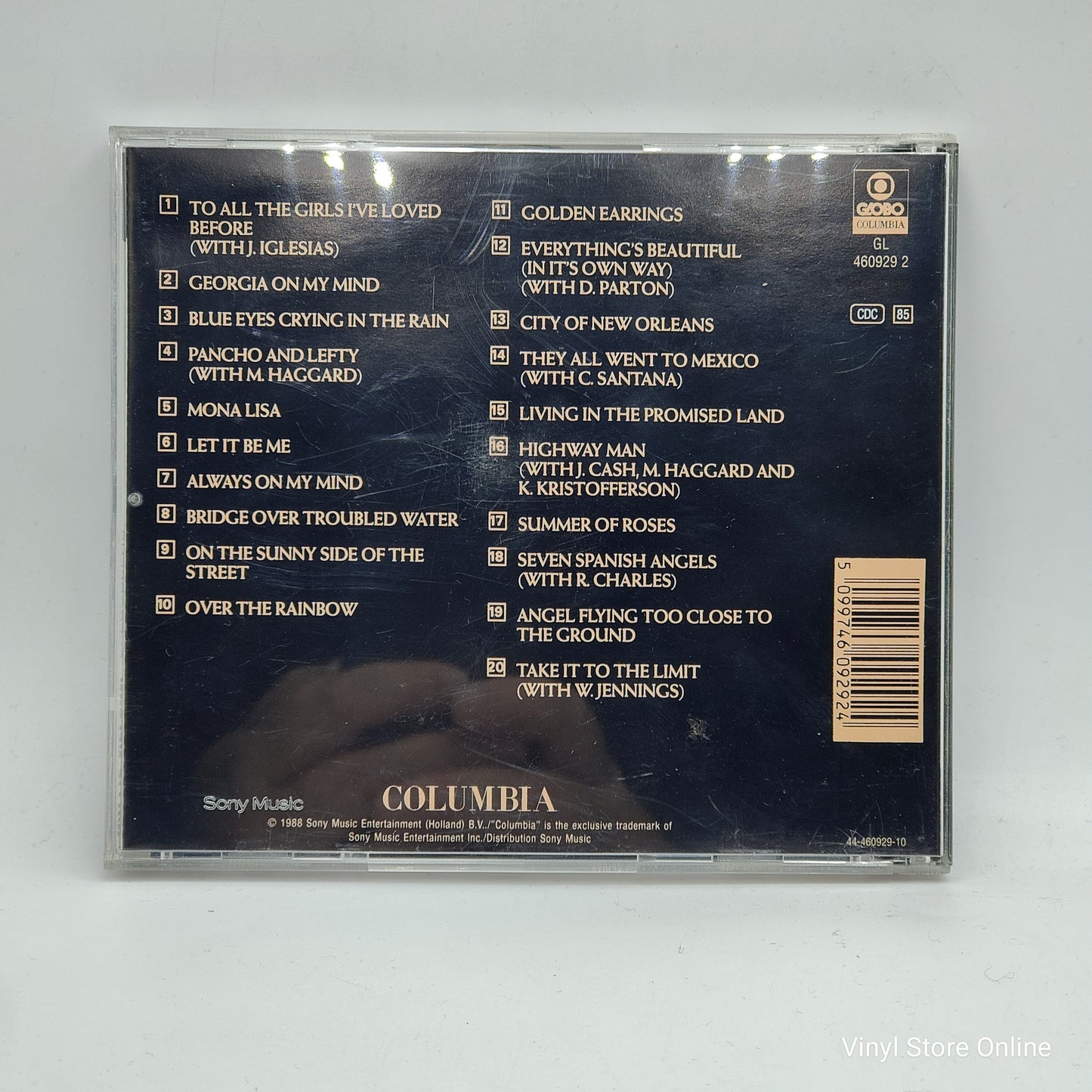 Willie Nelson ‎– Evergreens