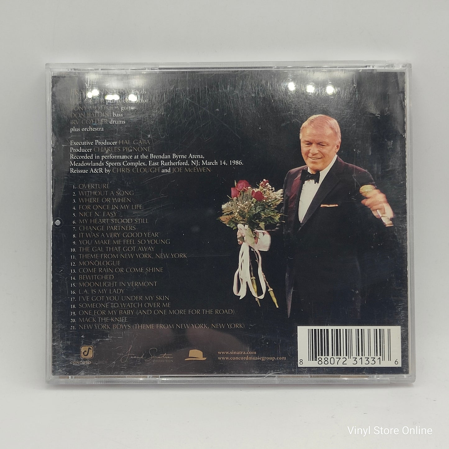 Frank Sinatra ‎– Live At The Meadowlands