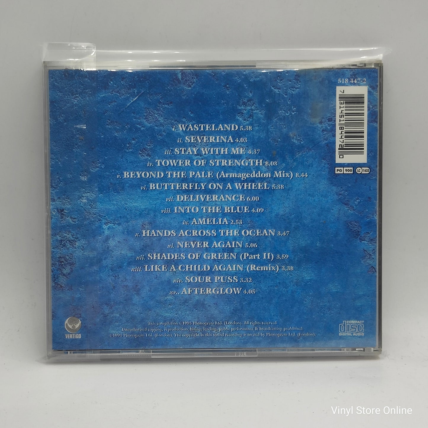 The Mission ‎– Sum And Substance