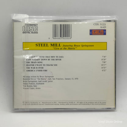 Steel Mill ft. Bruce Springsteen ‎– Live At The Matrix