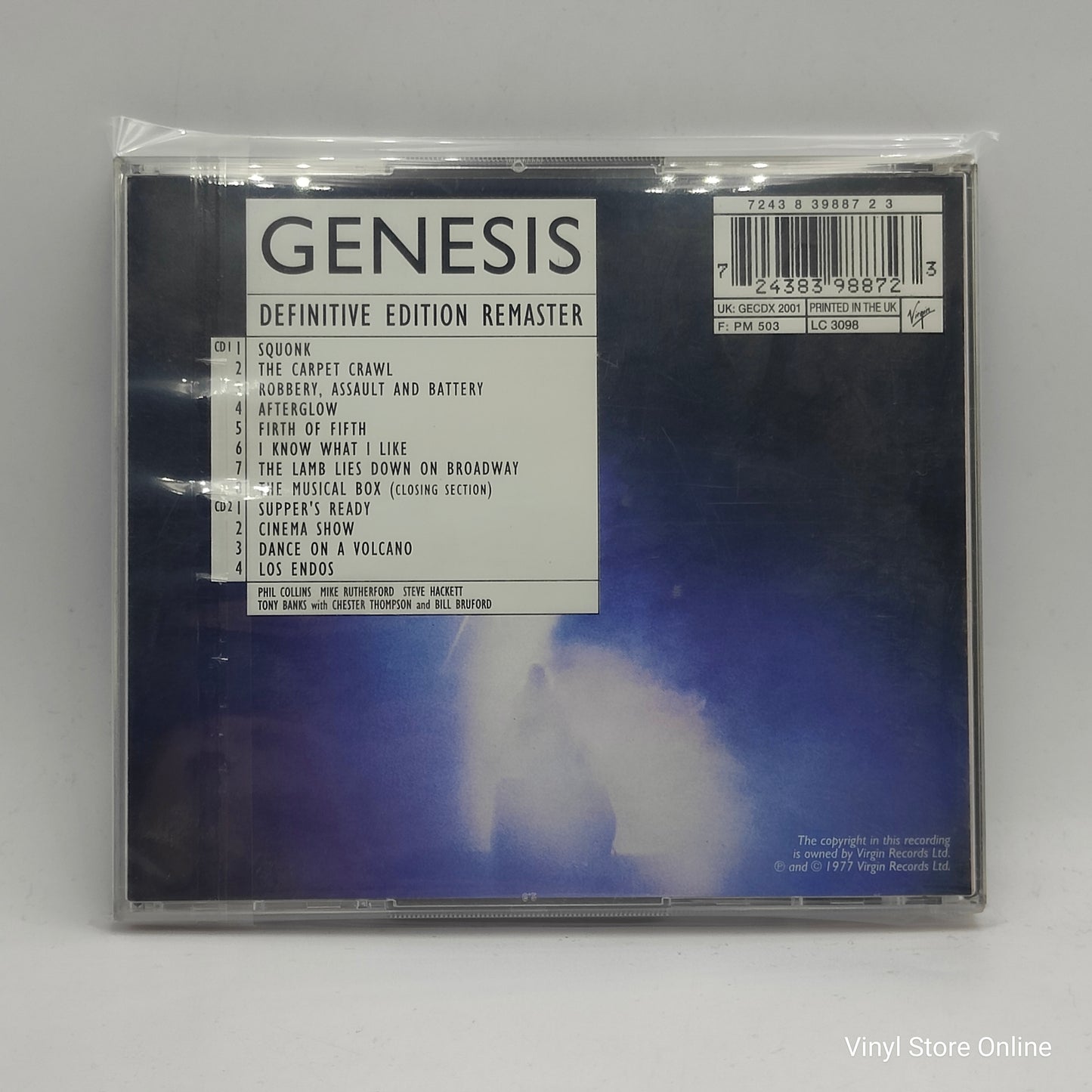 Genesis ‎– Seconds Out
