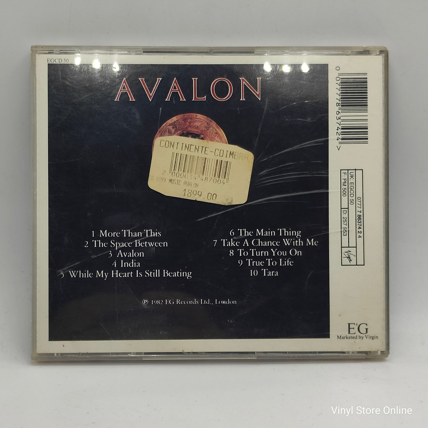Roxy Music ‎– Avalon
