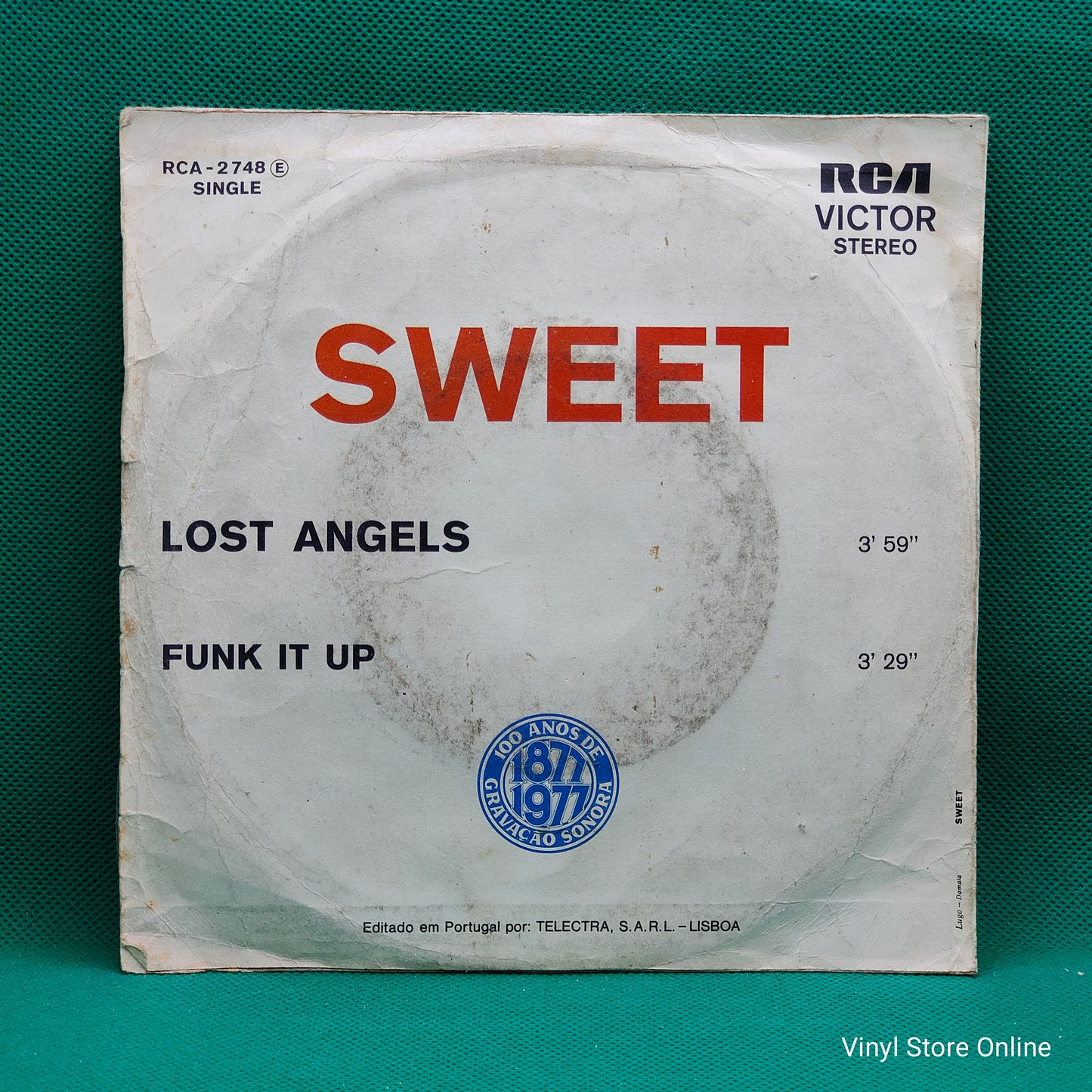 Sweet ‎– Lost Angels / Funk It Up