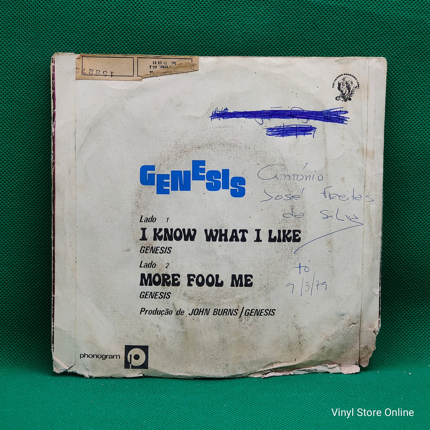 Genesis ‎– I Know What I Like