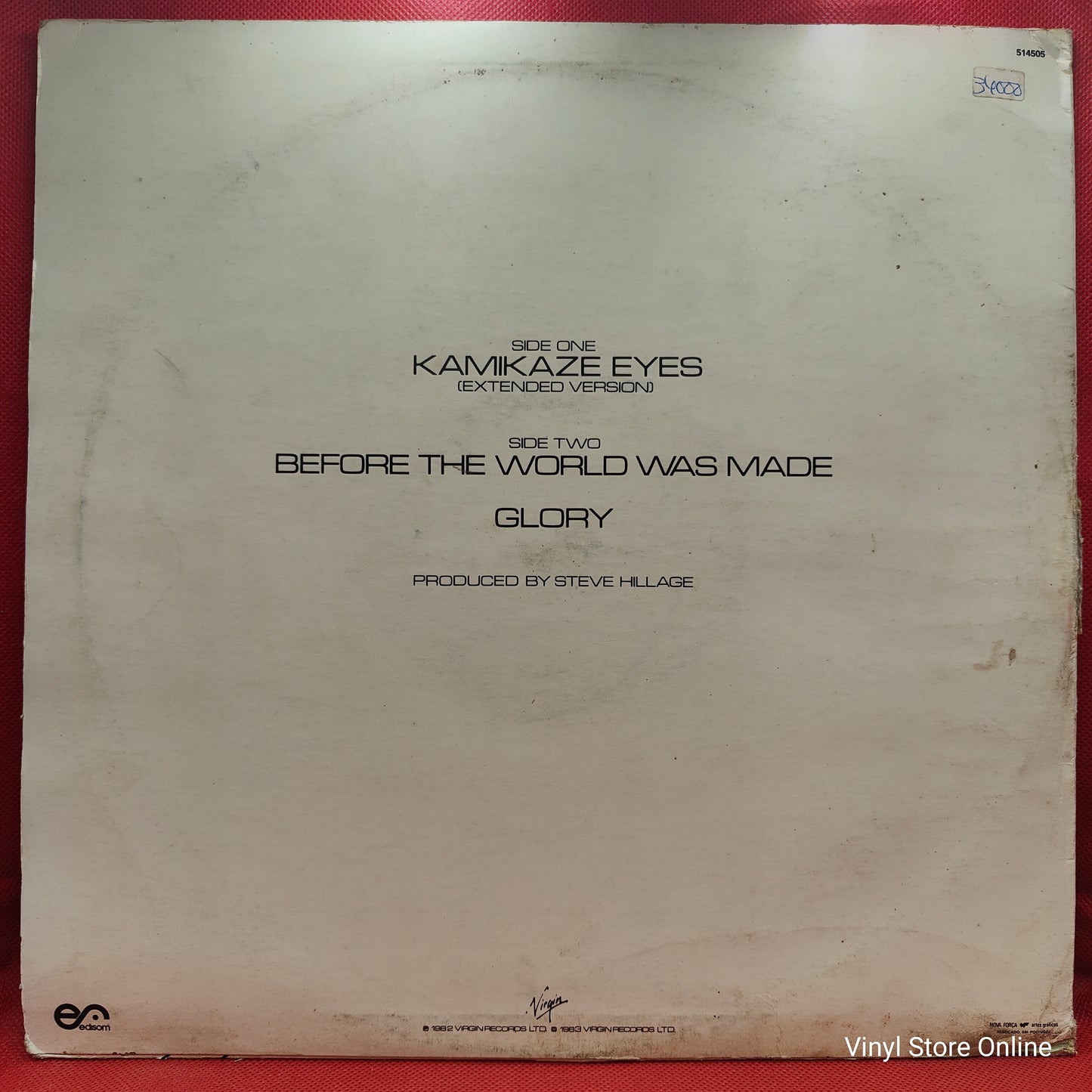 Steve Hillage ‎– Kamikaze Eyes