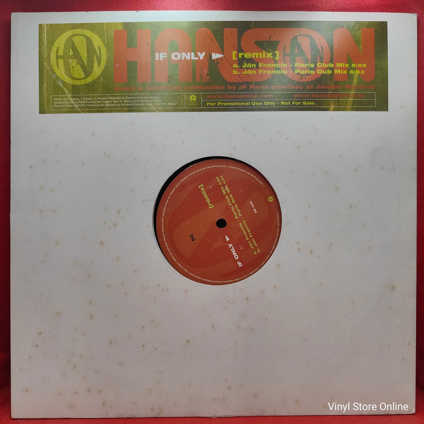 Hanson ‎– If Only (Remix)