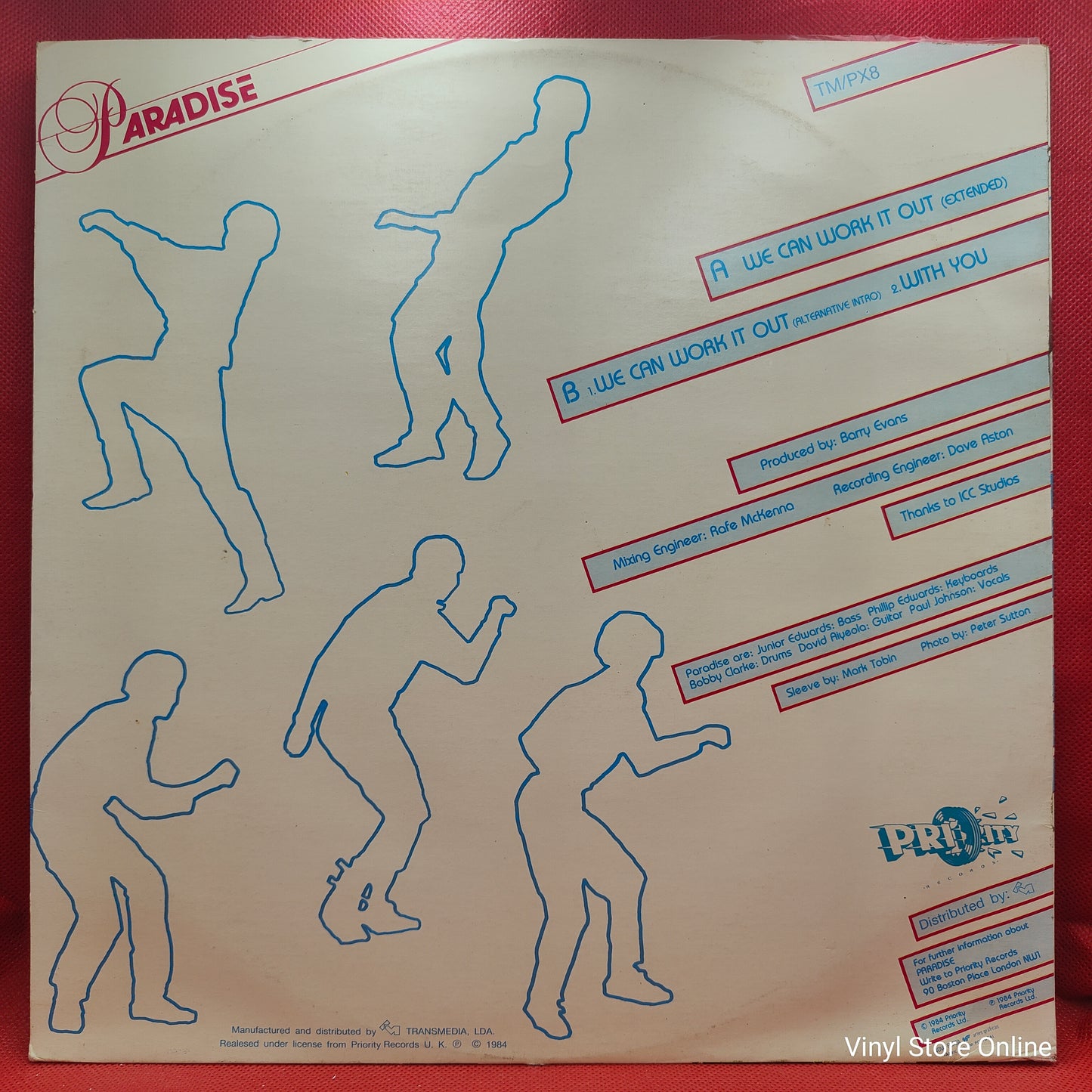 Paradise ‎– We Can Work It Out