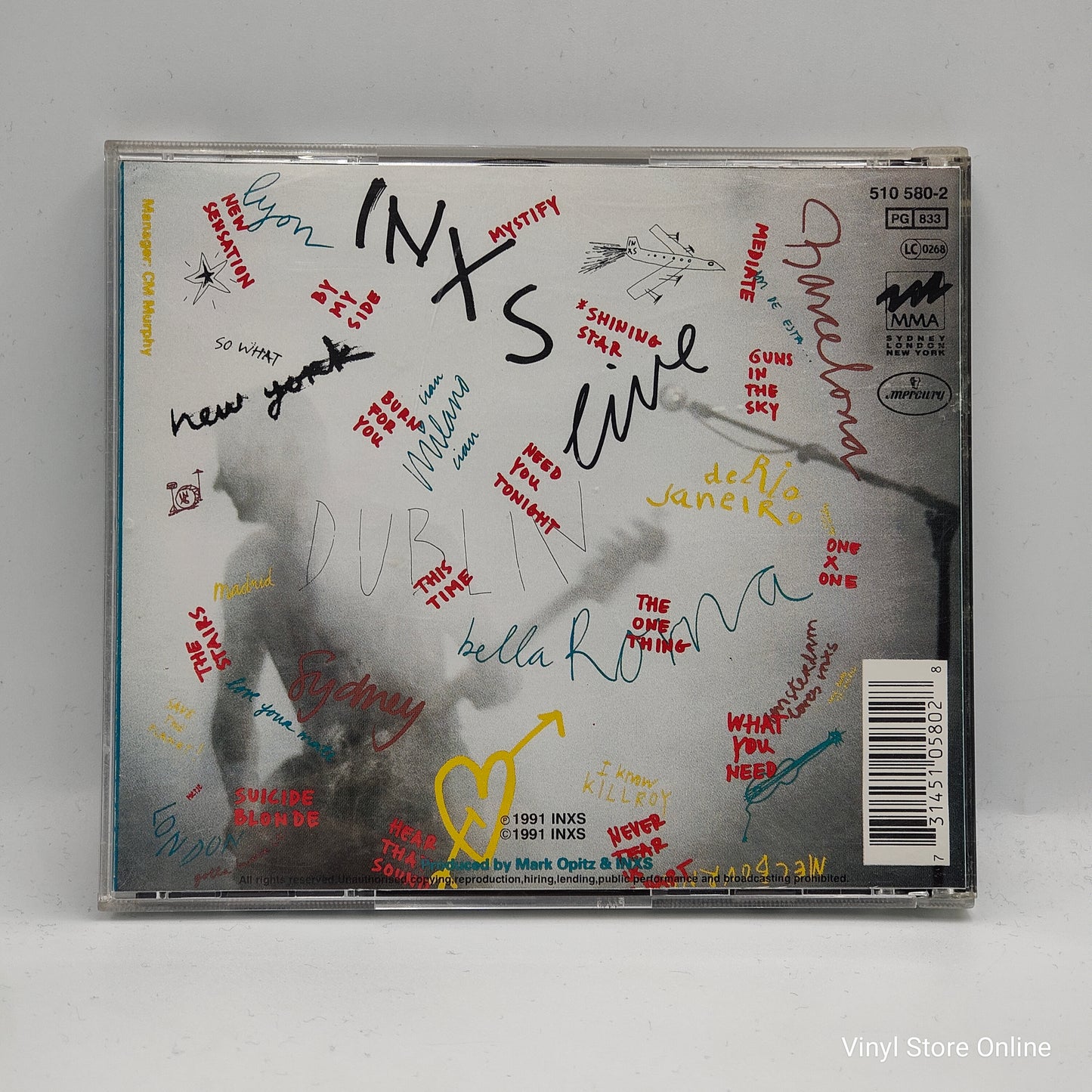 INXS ‎– Live Baby Live