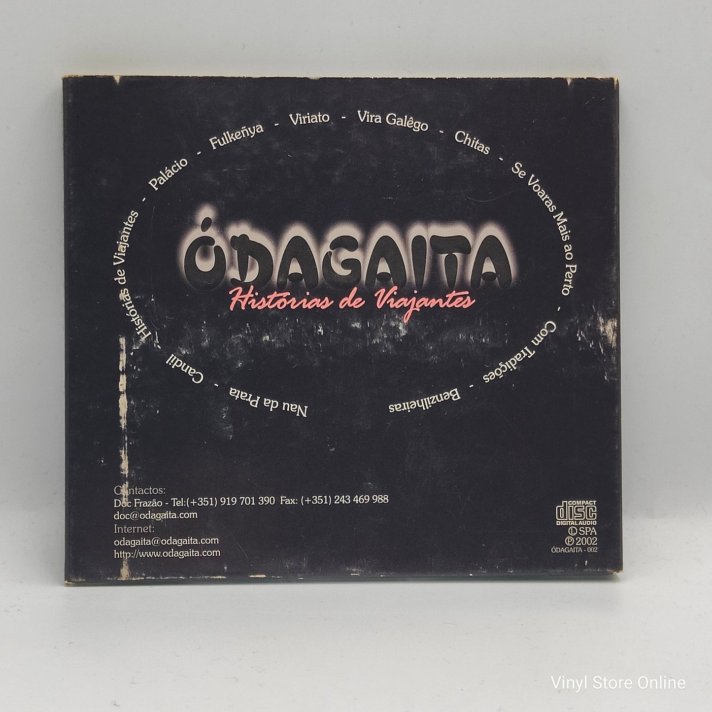 Ódagaita ‎– Histórias De Viajantes