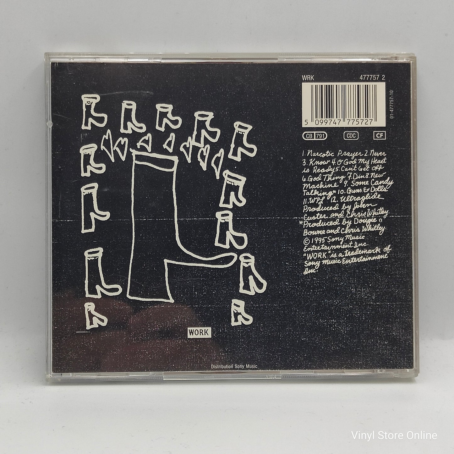 Chris Whitley ‎– Din Of Ecstasy