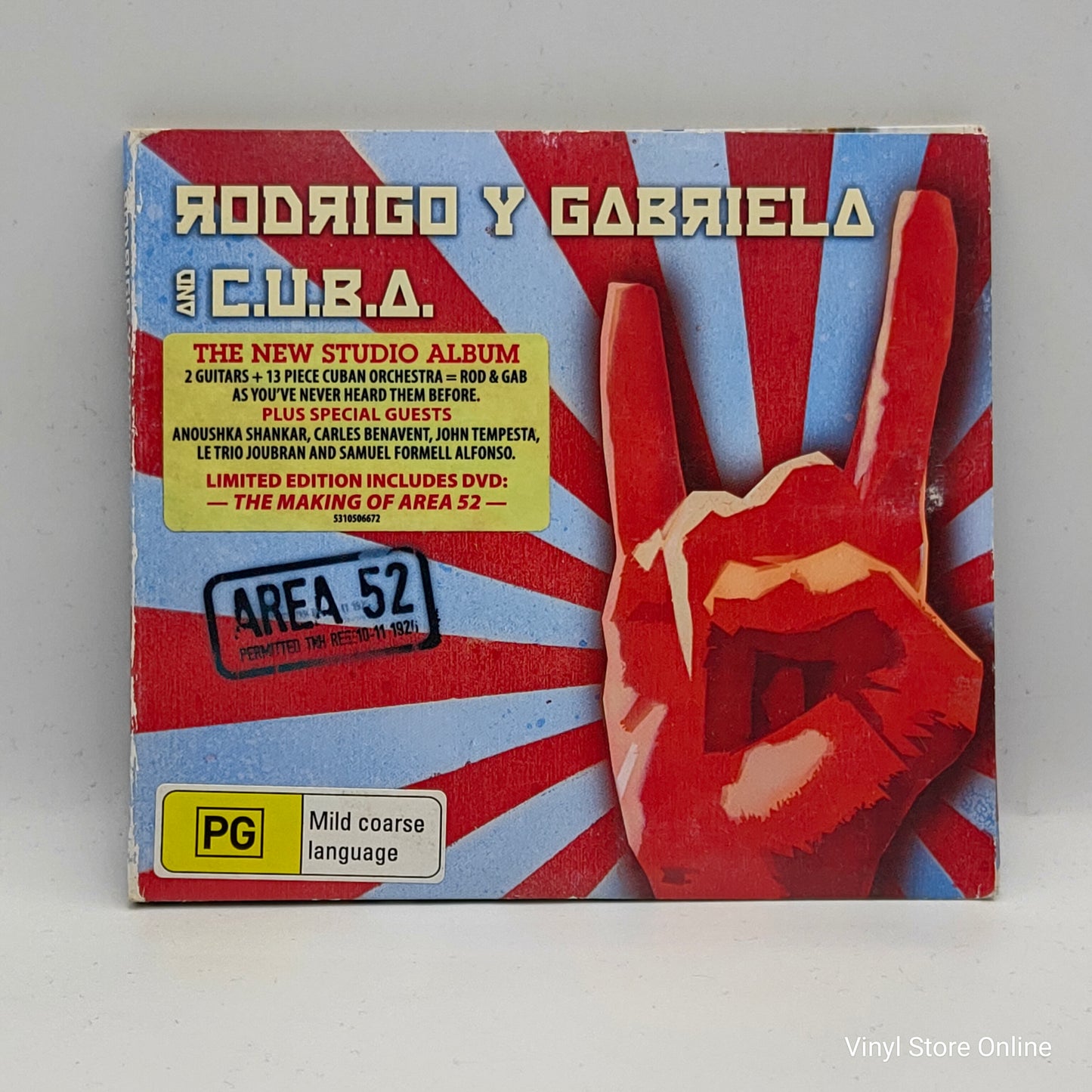 Rodrigo Y Gabriela And C.U.B.A. ‎– Area 52