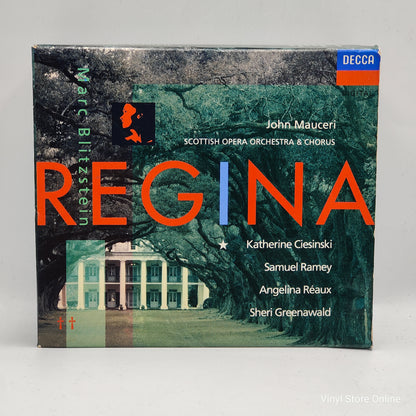 Marc Blitzstein - John Mauceri Conducting The Scottish Opera Orchestra ‎– Regina