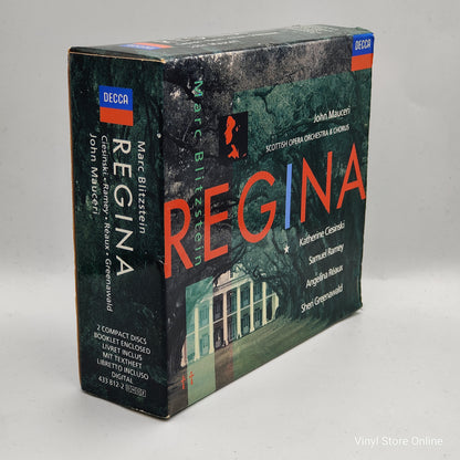 Marc Blitzstein - John Mauceri Conducting The Scottish Opera Orchestra ‎– Regina