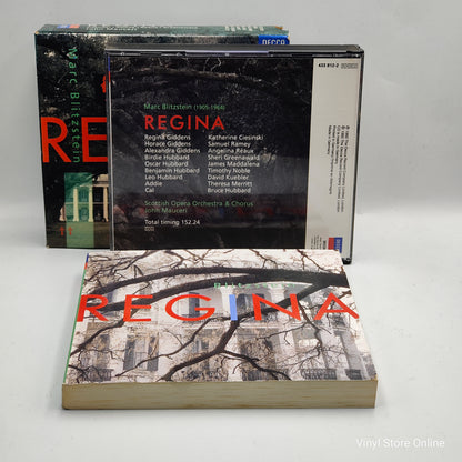 Marc Blitzstein - John Mauceri Conducting The Scottish Opera Orchestra ‎– Regina