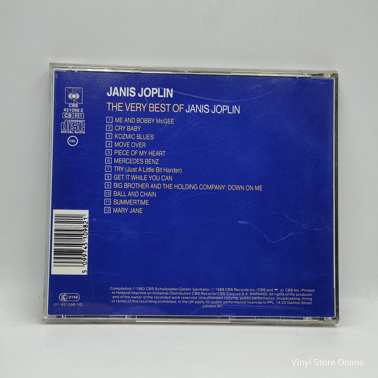 Janis Joplin ‎– The Very Best Of