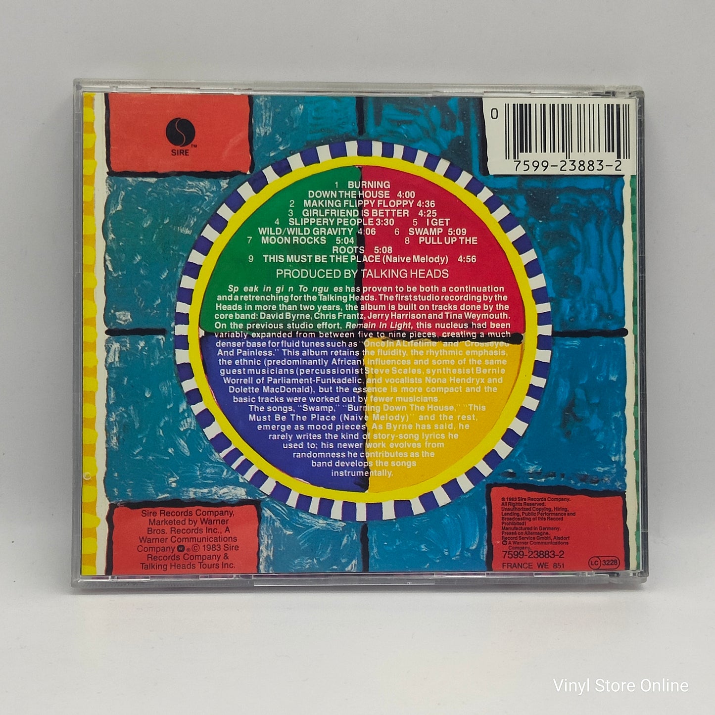 Talking Heads ‎– Speaking In Tongues