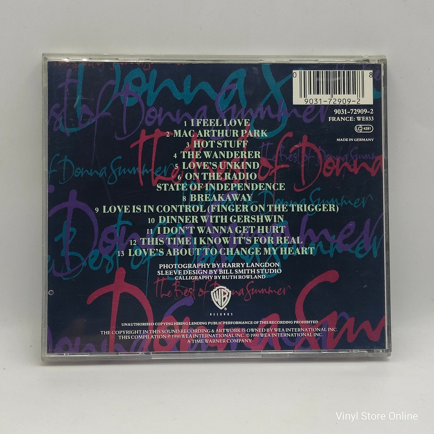 Donna Summer ‎– The Best Of Donna Summer