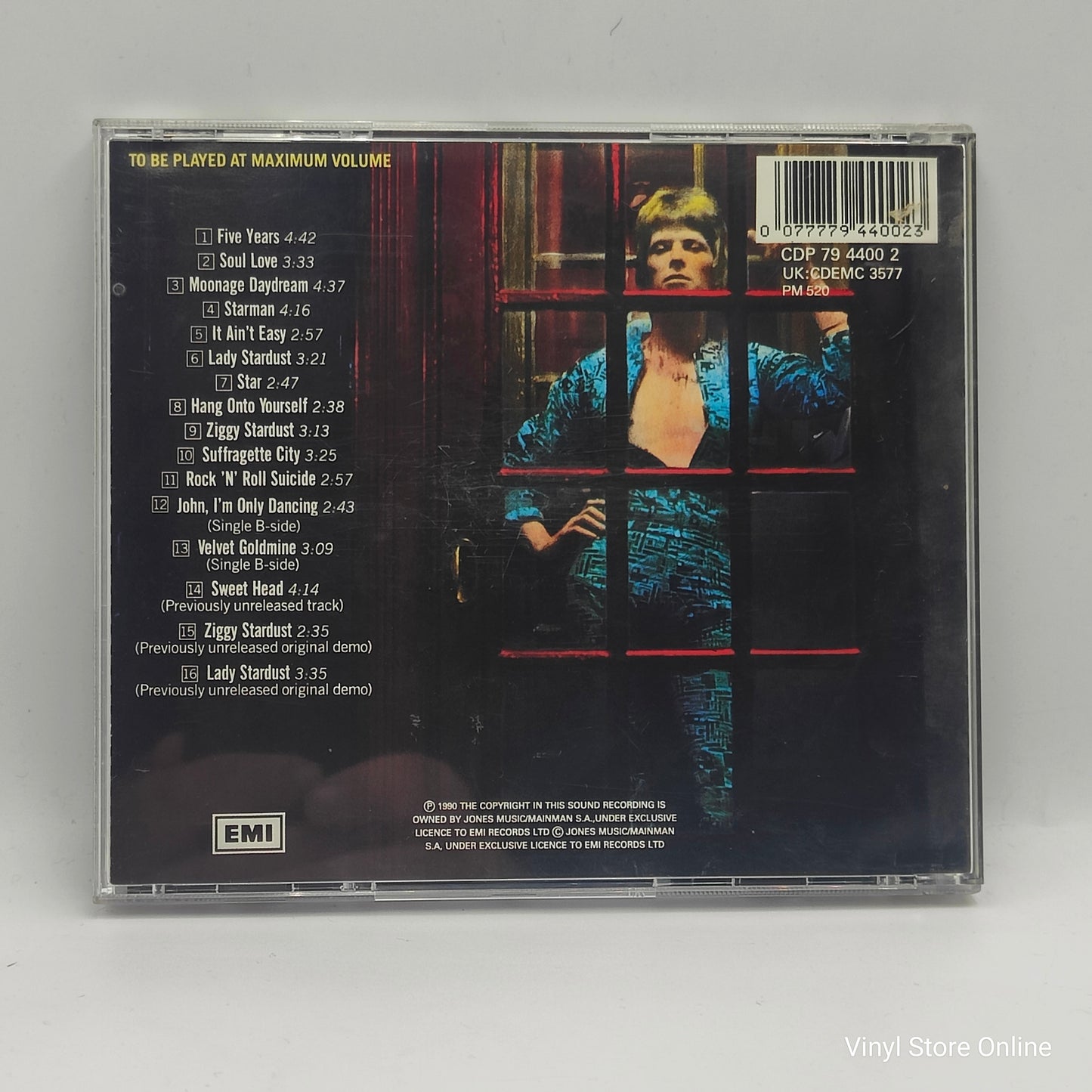 David Bowie ‎– The Rise And Fall Of Ziggy Stardust And The Spiders From Mars