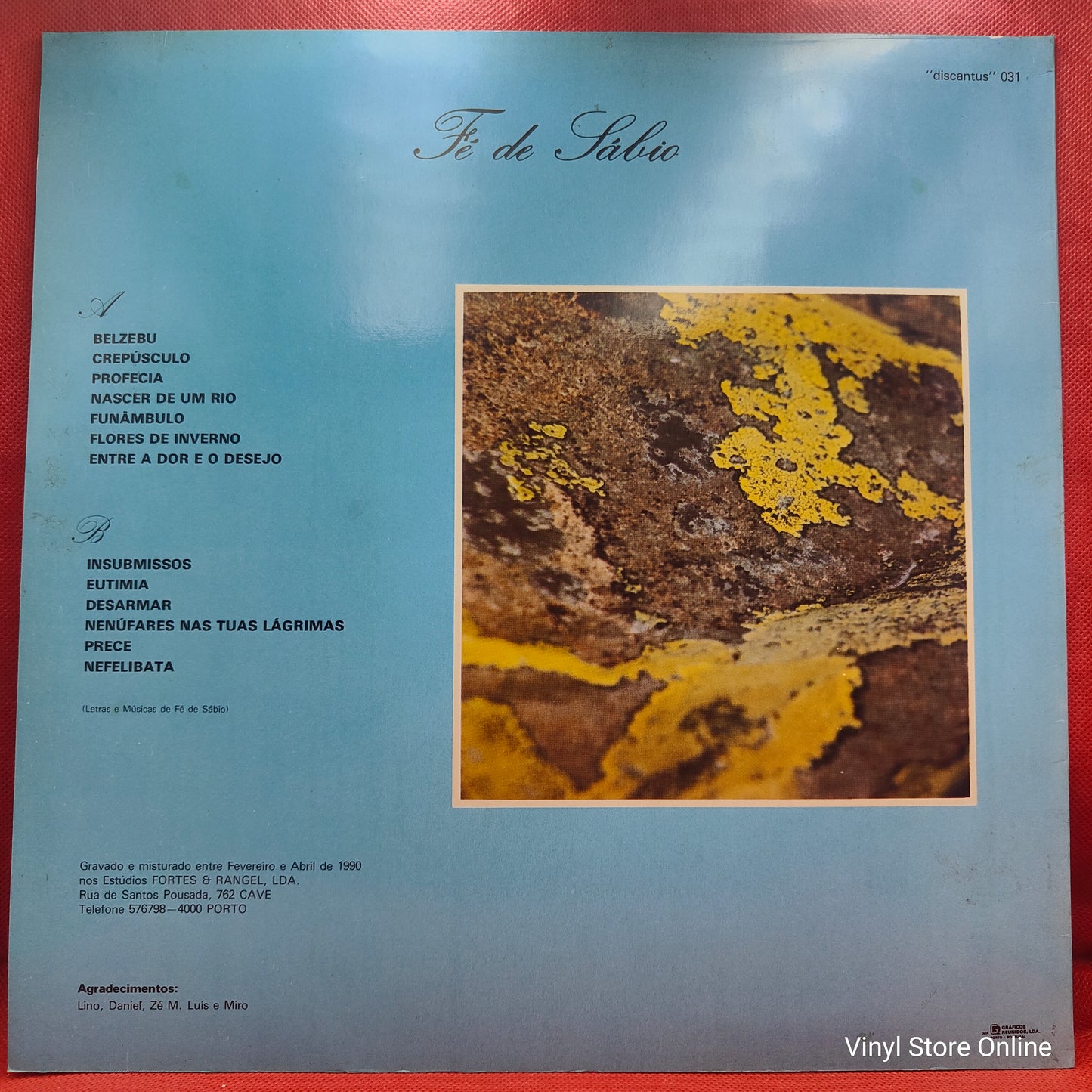 Fé de Sábio ‎– Fé De Sábio