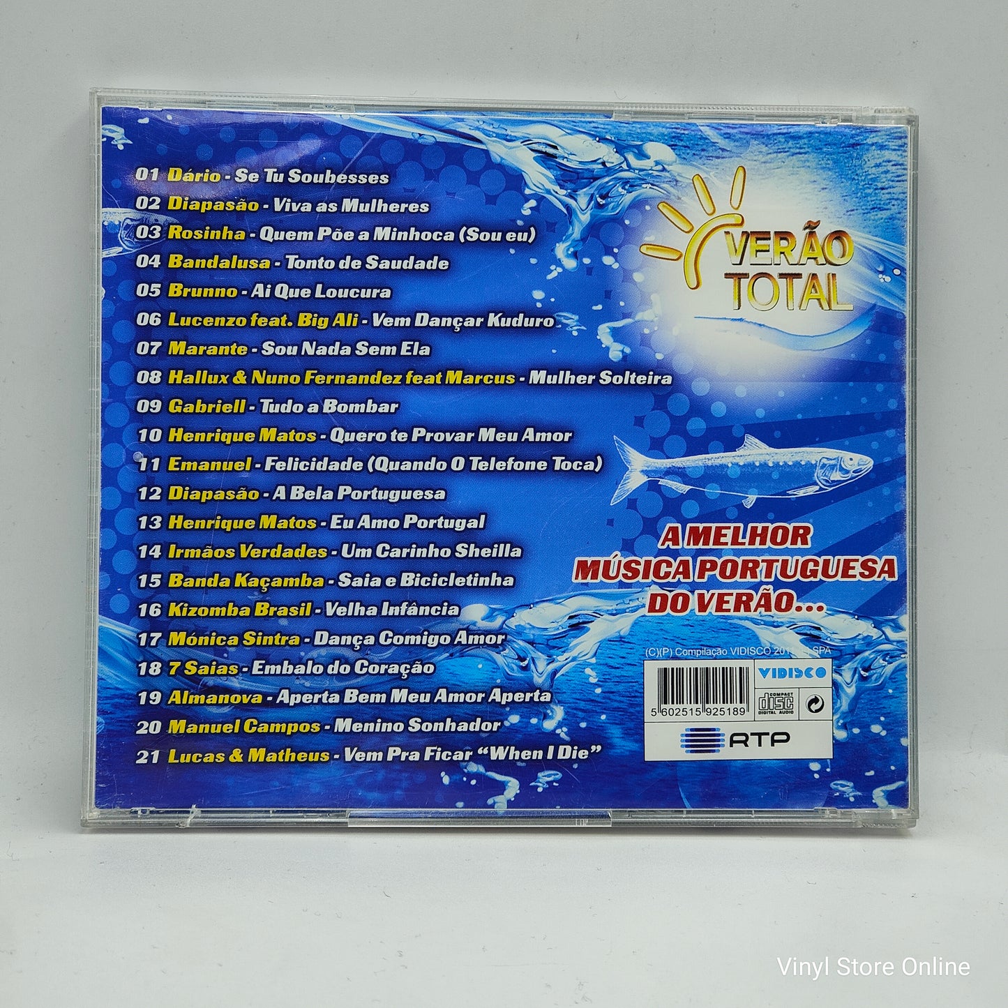 Various - Verão Total, A Melhor Música Portuguesa do Verão