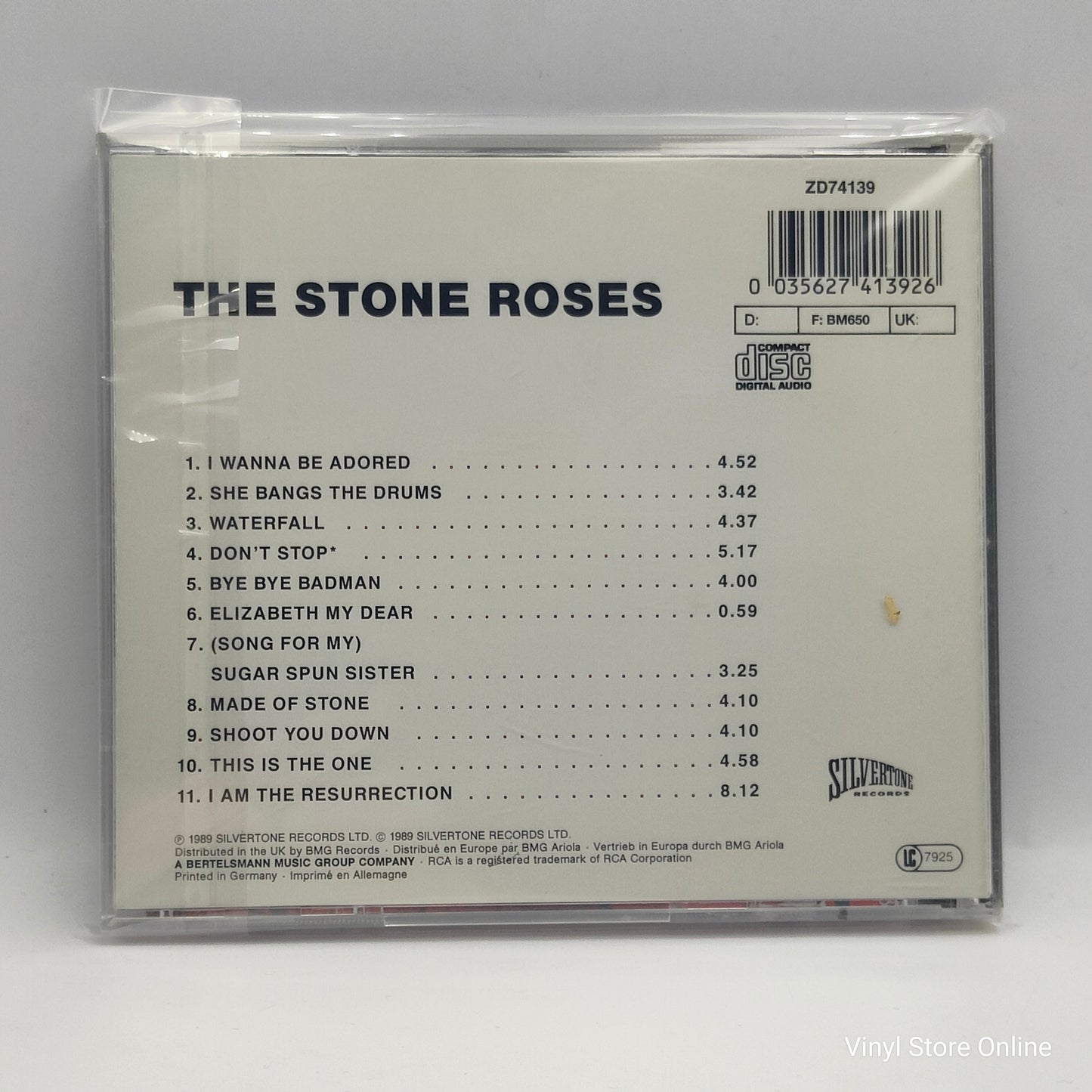 The Stone Roses ‎– The Stone Roses