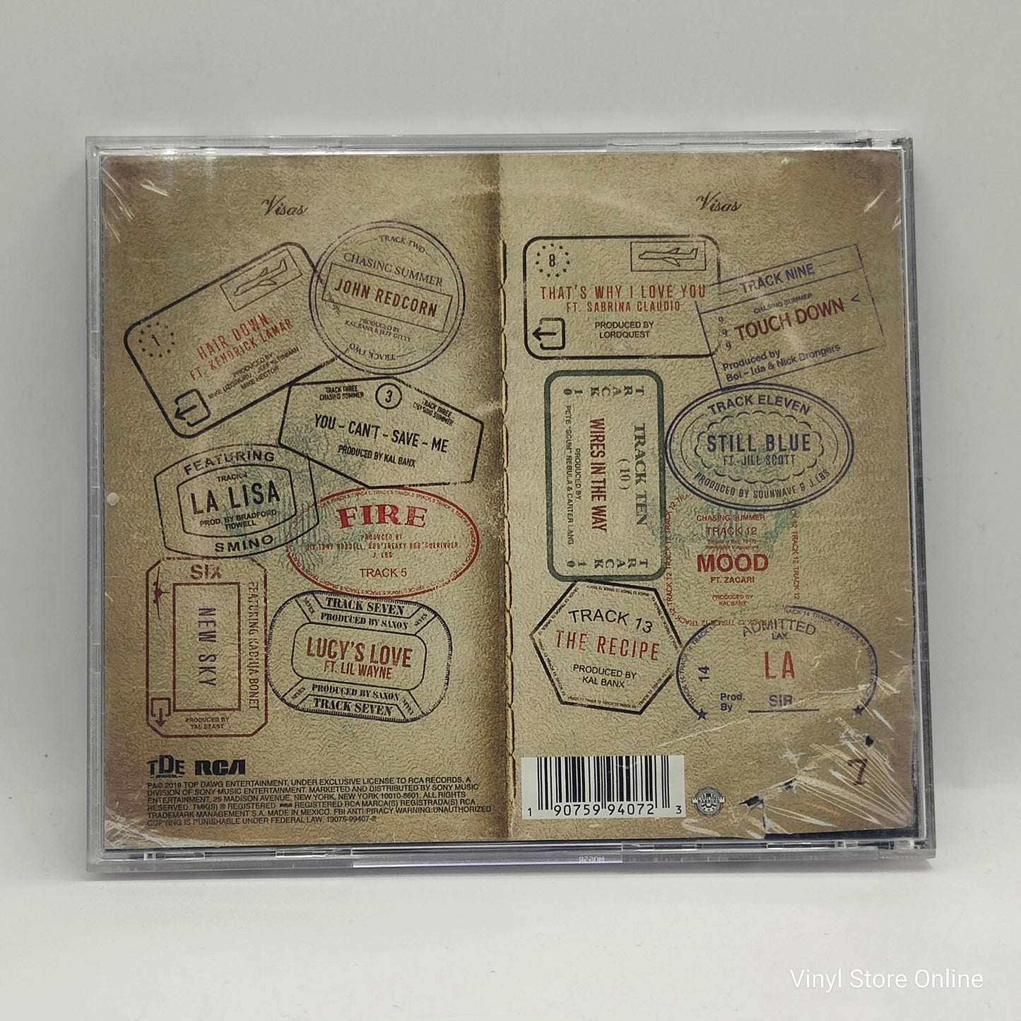 SiR ‎– Chasing Summer