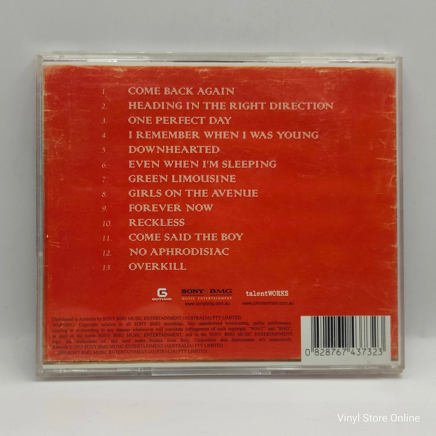 John Farnham ‎– I Remember When I Was Young