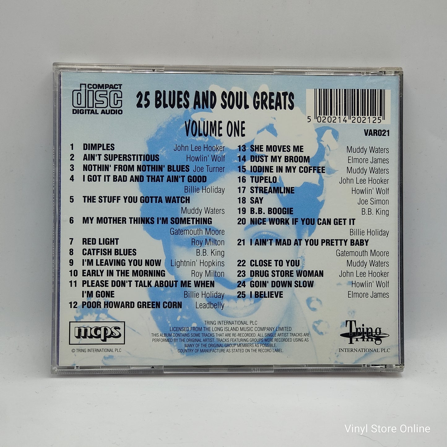 Various ‎– 25 Blues 'n' Soul Greats Volume One