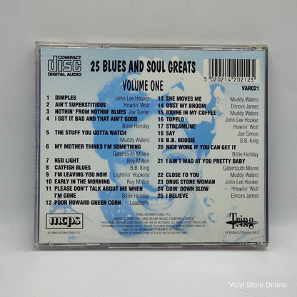 Various ‎– 25 Blues 'n' Soul Greats Volume One