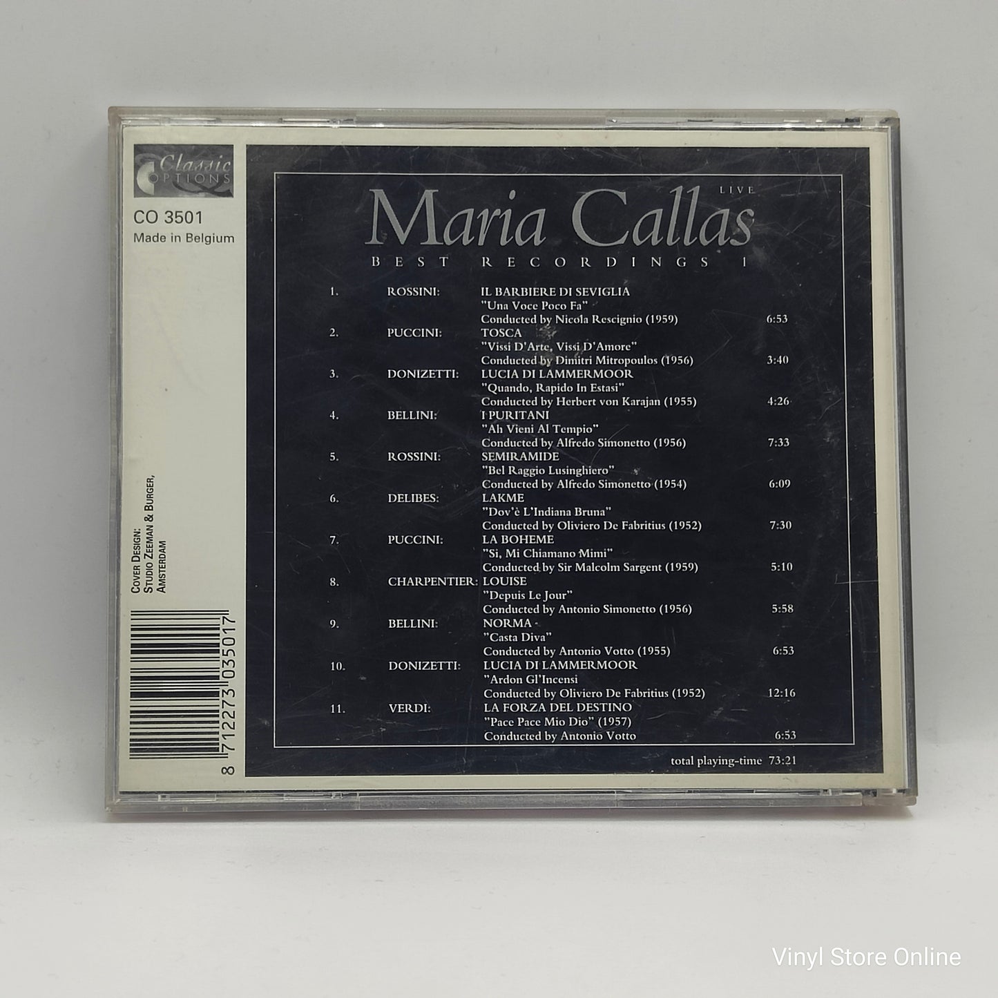 Maria Callas ‎– Best Recordings 1