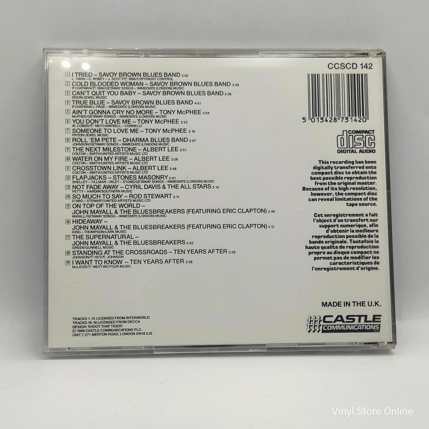 Various ‎– White Boy Blues Volume 2