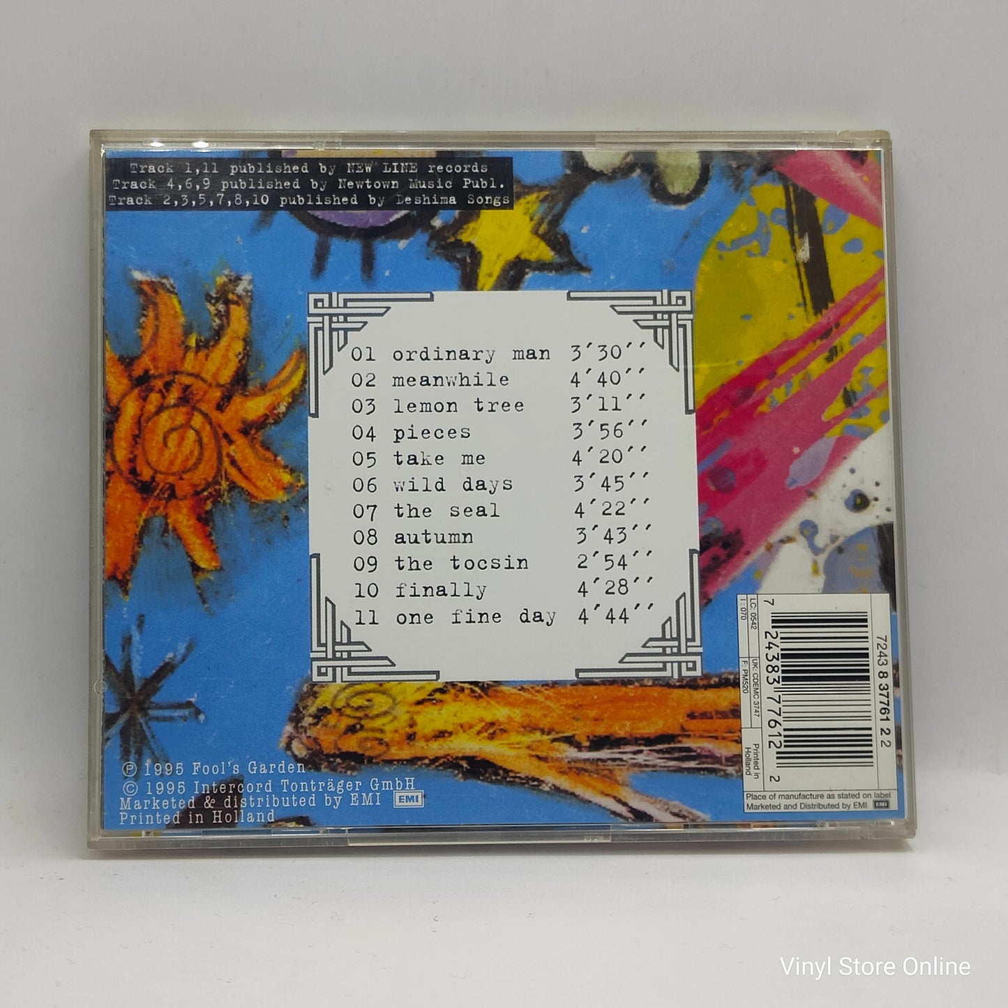 Fool's Garden ‎– Dish Of The Day