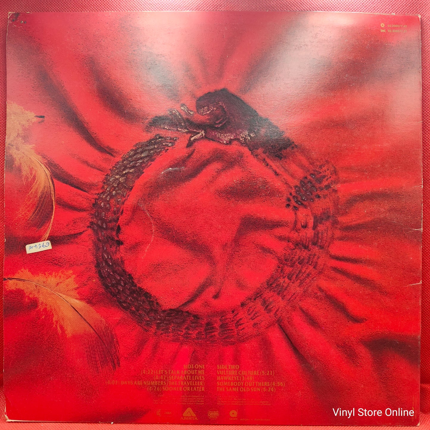 The Alan Parsons Project ‎– Vulture Culture