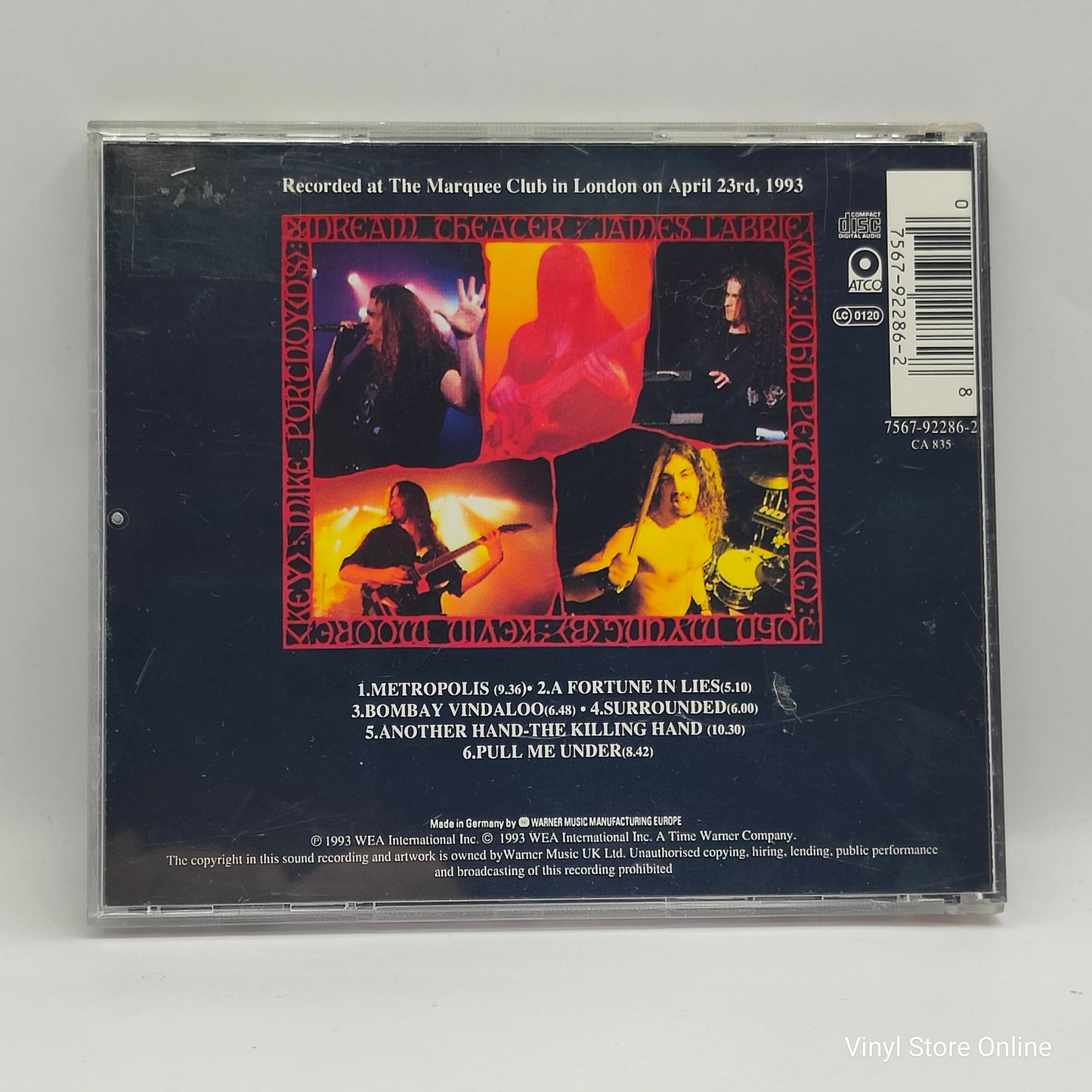 Dream Theater ‎– Live At The Marquee