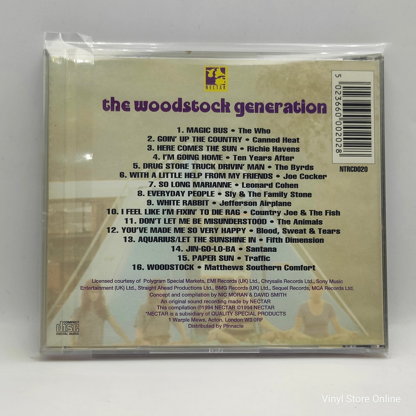 Various ‎– The Woodstock Generation