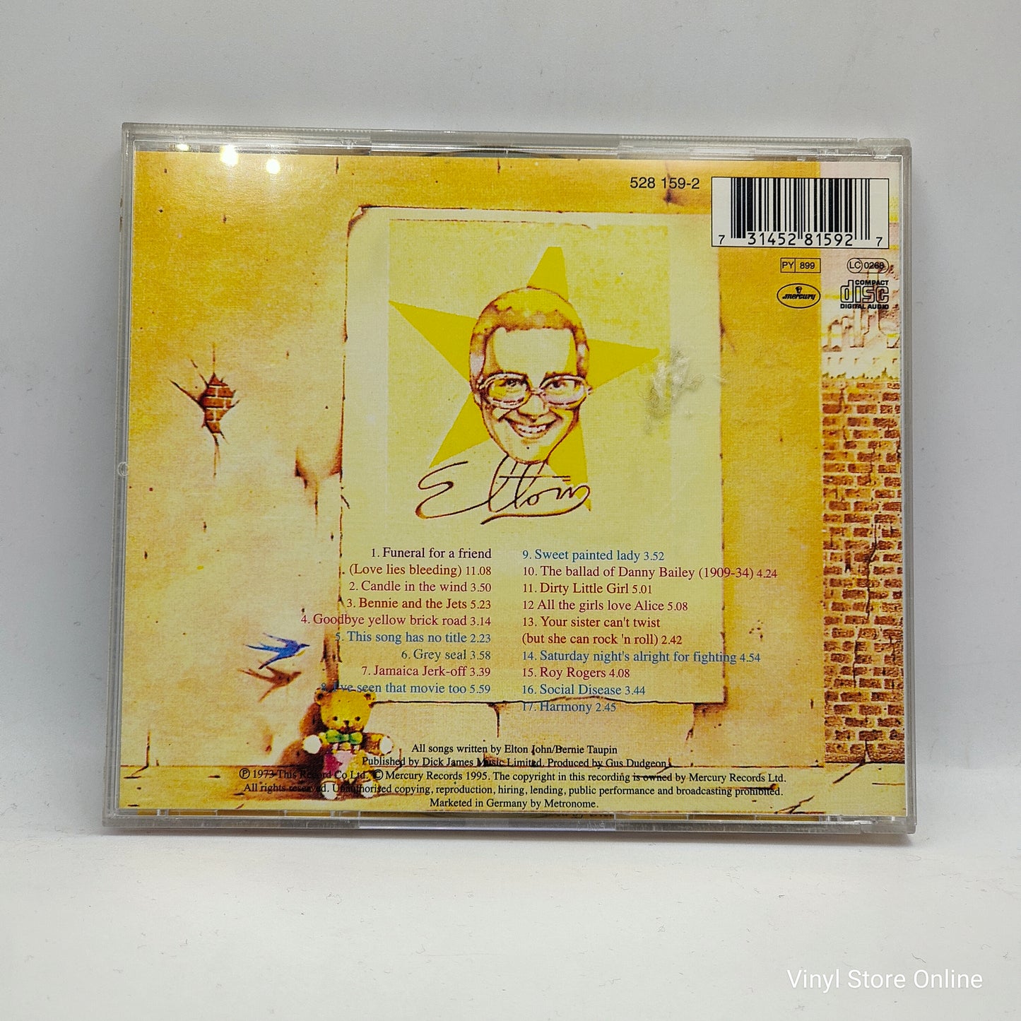 Elton John ‎– Goodbye Yellow Brick Road