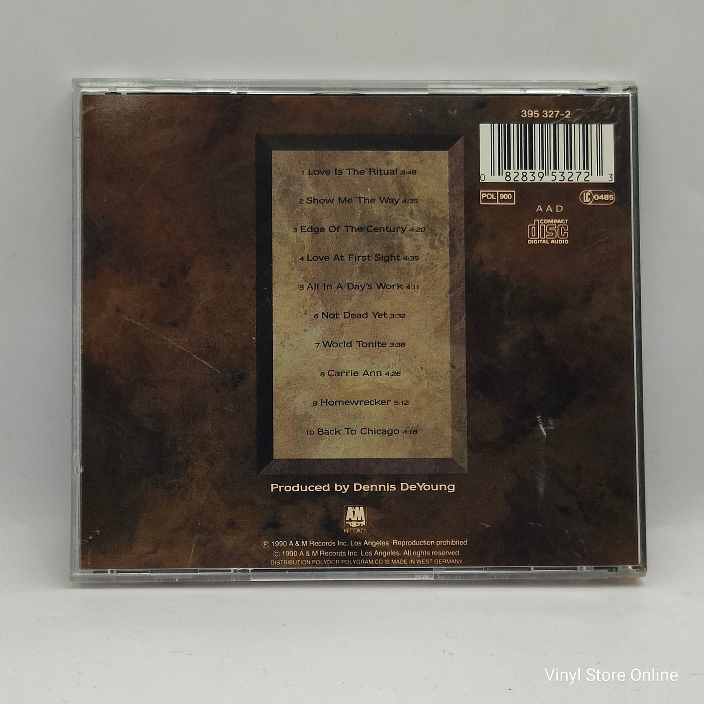 Styx ‎– Edge Of The Century