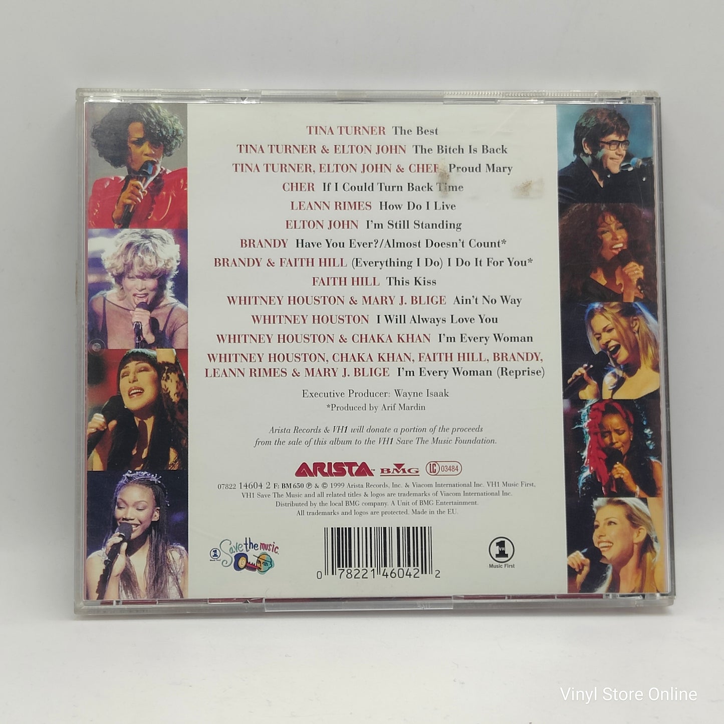 Various ‎– VH1 Divas Live/99