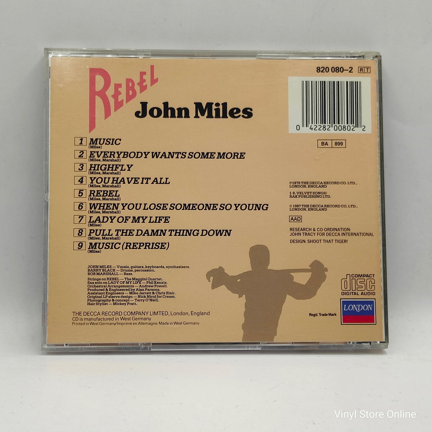 John Miles ‎– Rebel
