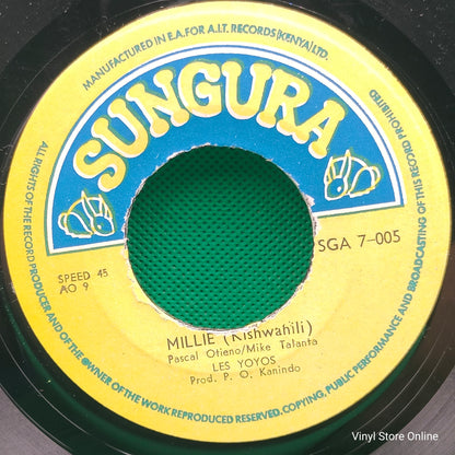 Les Yoyos ‎– Millie / Mzee James