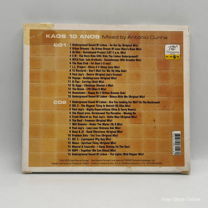 Various ‎– 10th Anniversary 1992-2002 – Kaos Records Portugal