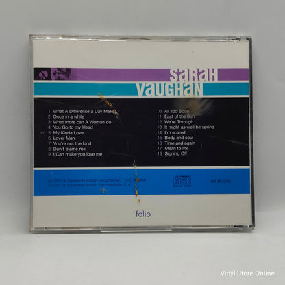 Sarah Vaughan ‎– Vocal Jazz