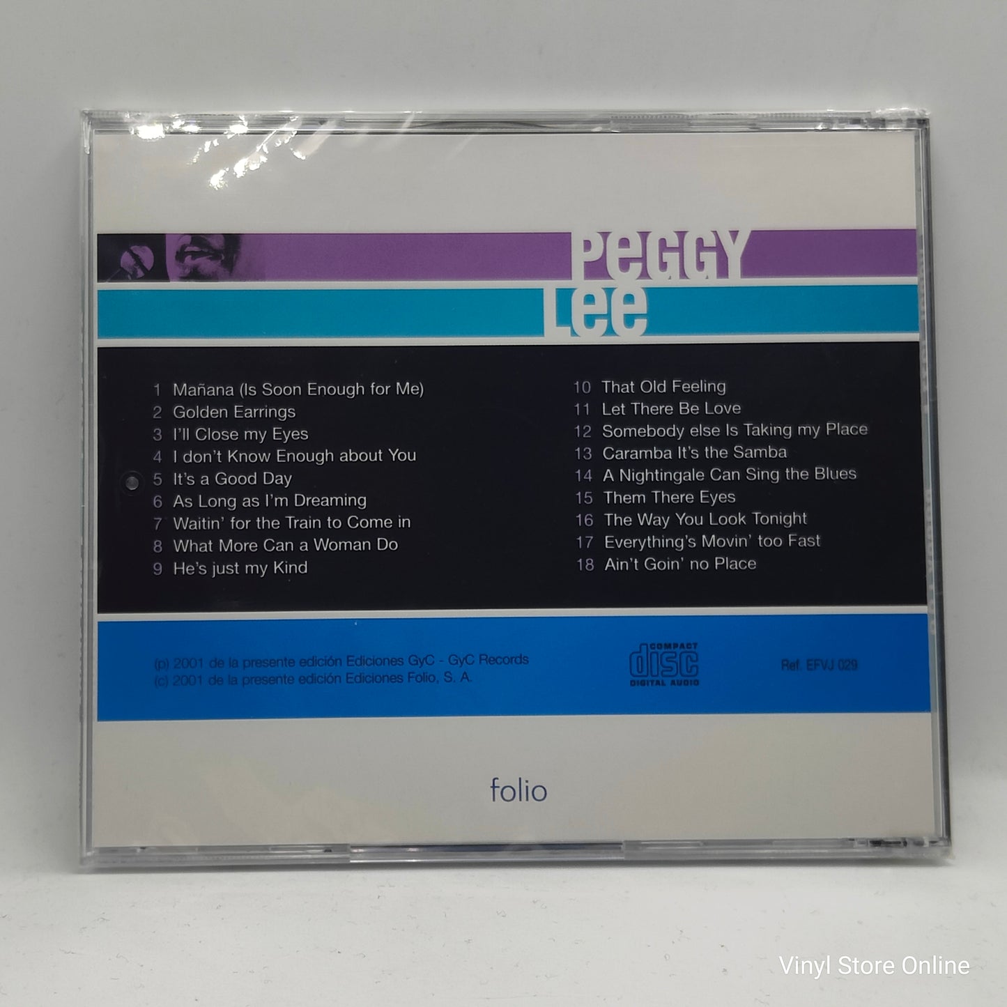 Peggy Lee ‎– Vocal Jazz