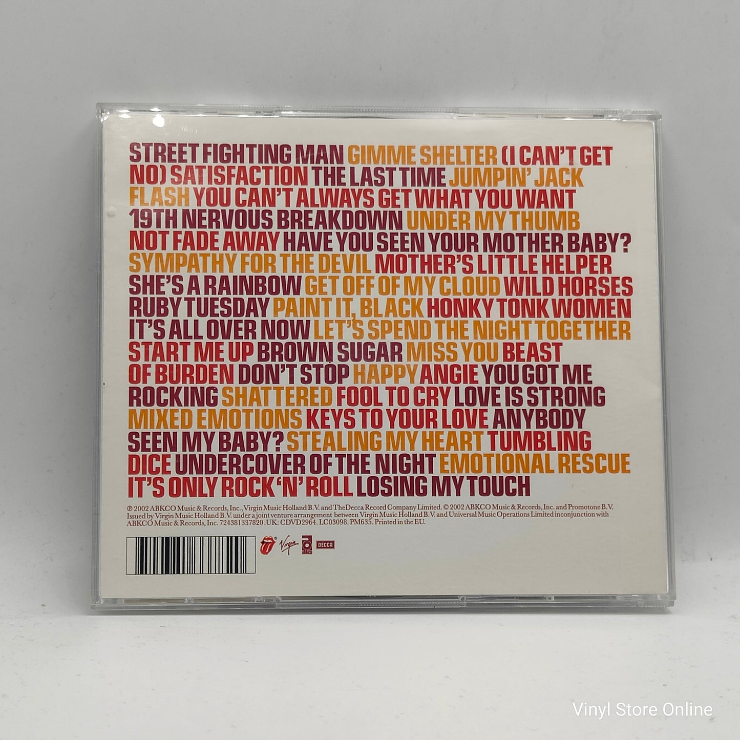 Rolling Stones ‎– Forty Licks