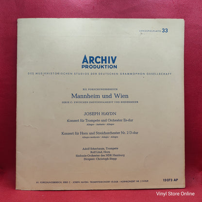 Joseph Haydn ‎– Konzert Für Trompete Und Orchester Es-dur / Konzert Für Horn Und Streichorchester Nr. 2 D-dur