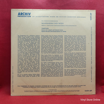 Joseph Haydn ‎– Konzert Für Trompete Und Orchester Es-dur / Konzert Für Horn Und Streichorchester Nr. 2 D-dur