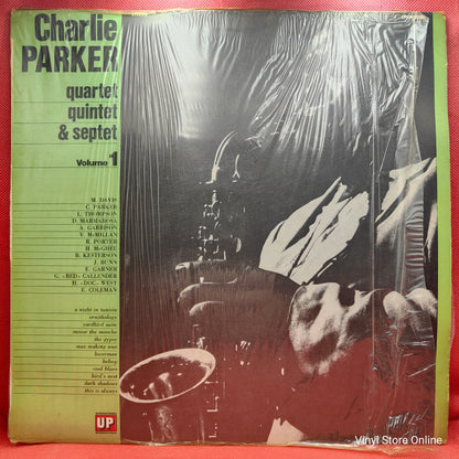 Charlie Parker ‎– Charlie Parker Quartet, Quintet & Septet (Volume 1)