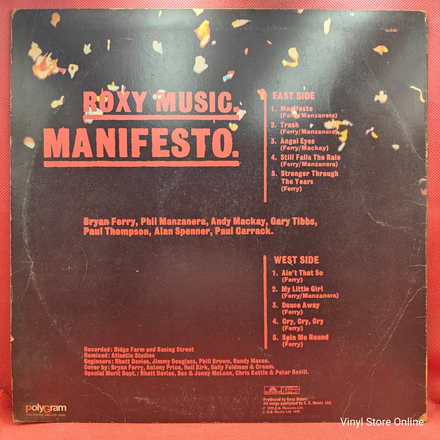 Roxy Music – Manifesto