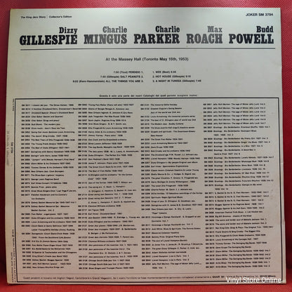 Dizzy Gillespie, Charlie Mingus, Charlie Parker, Max Roach, Budd Powell ‎– The King Jazz Story